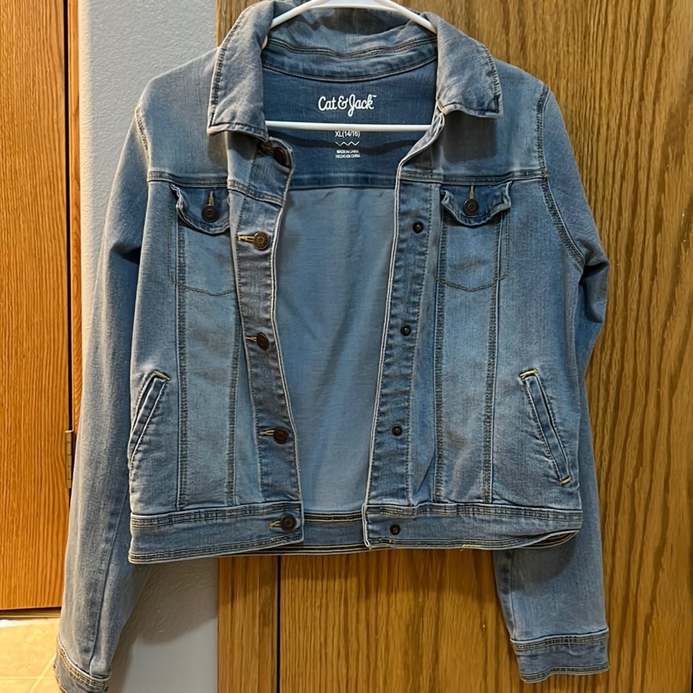 CAT&JACK- girls jean jacket